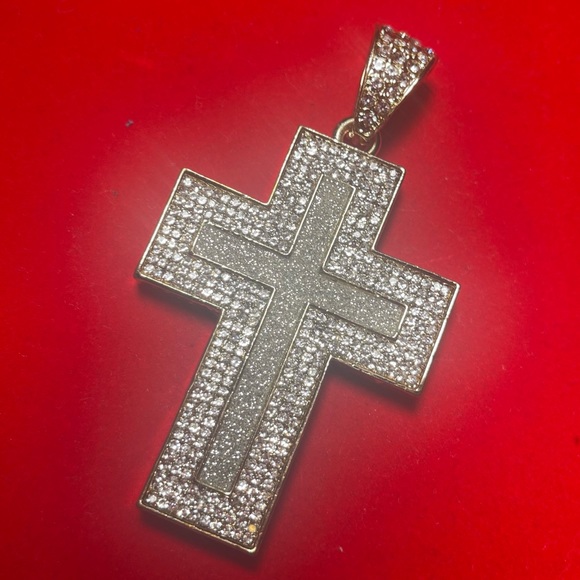 Large Jesus Pendant and crosses with simulated diamonds. More to be added. - Picture 9 of 12